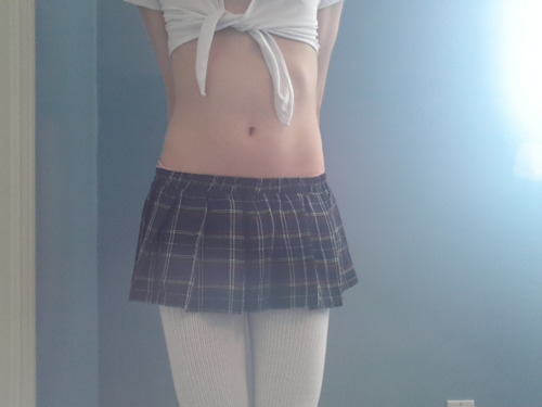 Porn Pics sissy-scarlet:  A sissy schoolgirls favorite