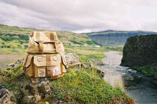  Iceland Adventures ! by Hello i’m Wild ! Via Flickr: Exploring Hjálparfoss <3 Olympus OM10