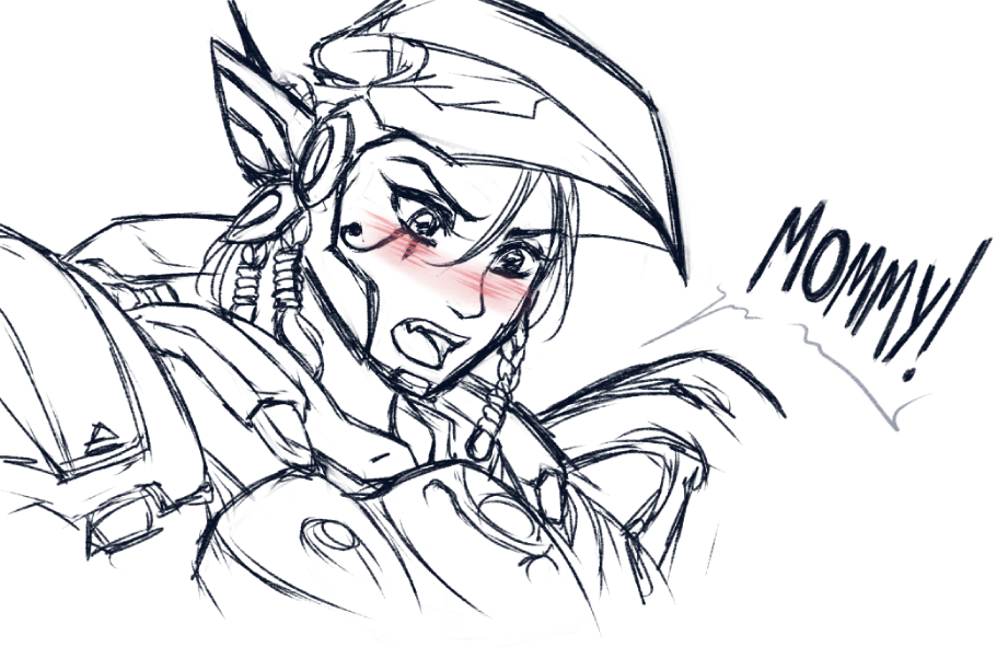 murasaki-yuri:  maxaholic:  when ur playing as pharah and u have both ana and mercy