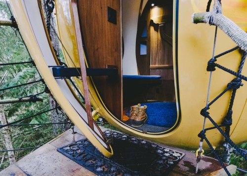 emanuelsmedbol:Spent a night in Vancouver Island’s treehouse spheres