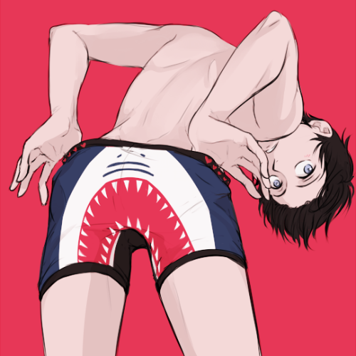 sexuallyfrustratedshark:Haru and Rin + boyfriend boxersfrom twitter