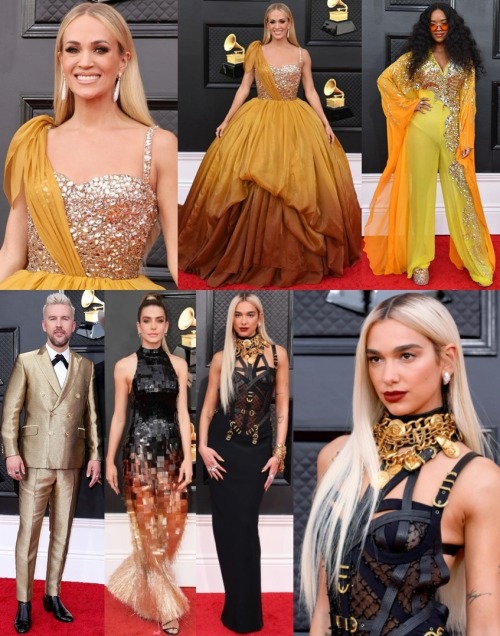 Grammy 2022 - fave looks ♥️~St. Vincent, Chrissy Teigen, Tiffany Haddish, Doja Cat, Claudia Sulewski