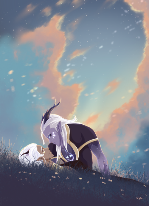 ceruleanhawk: Making up in afterlife. — Actually, I think that Lotor would prefer his world ba