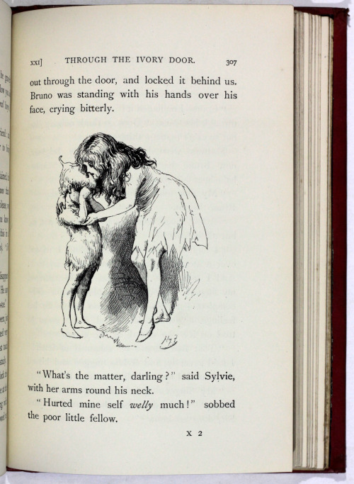 Sylvie and Bruno by Lewis Carrollwith forty six illustrations by Harry FurnissLondon Macmillan and C