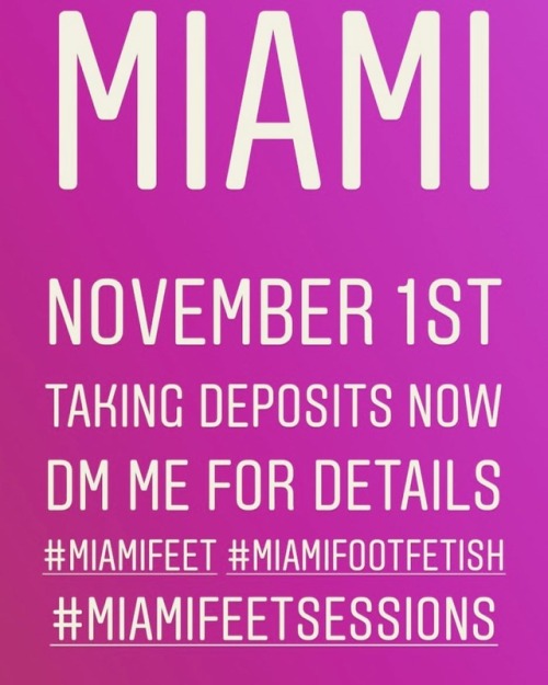 This is a limited time opportunity! I don’t get a chance to travel much right now, but #miami 