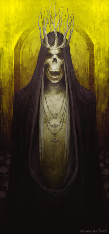 thejeweledotter:  Tuoni by MashedPickles