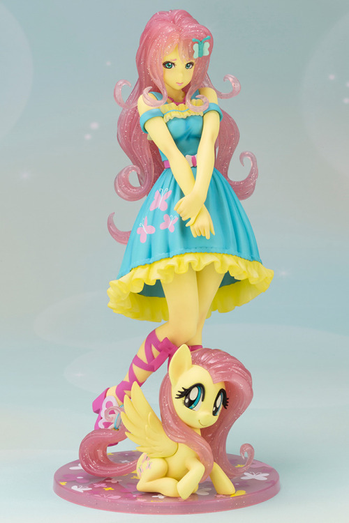 Limited Edition Glitter Colour Variant Fluttershy!Showing off that jaundice Available for pre-order 