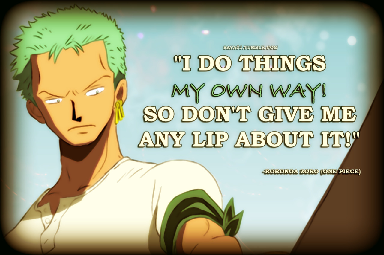 Zoro sola ! #onepiece #onepieceedit ##animefrases #animemotivation #a