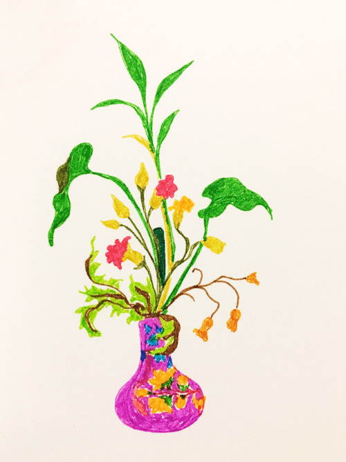 Sketch of flowers 2