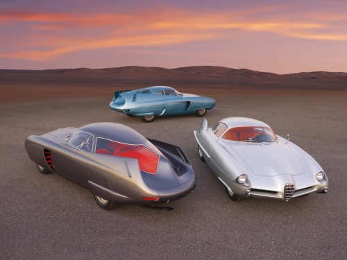 Franco Scaglione, Alfa Romeo (B.A.T.) 5, 7 & 9 concept cars,…