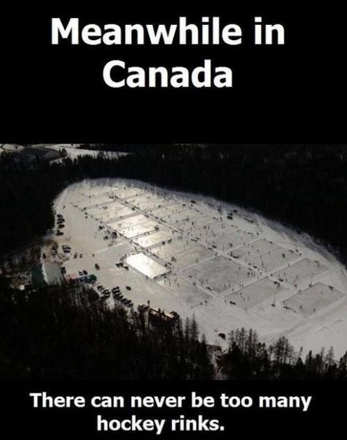 The whole town needs ice time, eh?