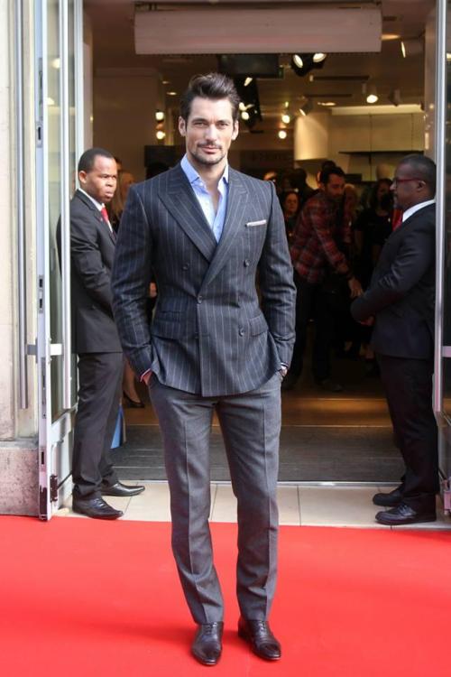 djgandyargentinafans:  David Gandy & M&S “Gandy for Autograph” launch and meet & greet; Paris 25 sept.2014 || Shop online “Gandy for Autograph” here » bit.ly/XJioQE  snazzy