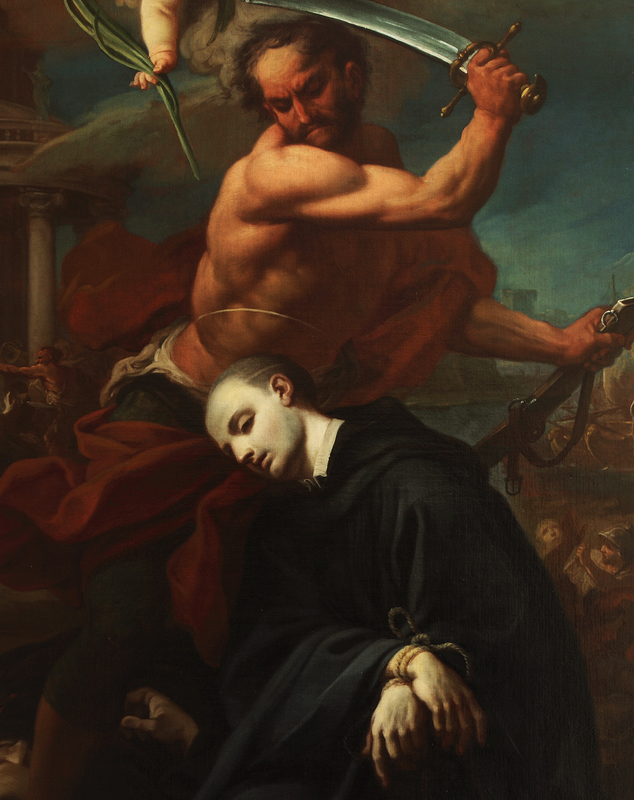 Pietro Bardellino (1728–1819) Martyrdom of St. Placidus (Detail)Oil on panel, 1750-99