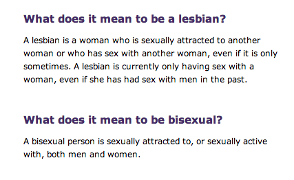 themilkandhoneyway:  This is the womenshealth.gov’s lesbian and bisexual fact sheet: ww