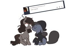 askblazingsaddles:ask-bluemini:let’s kiss