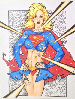 superheropinups:  Supergirl - ArtChild