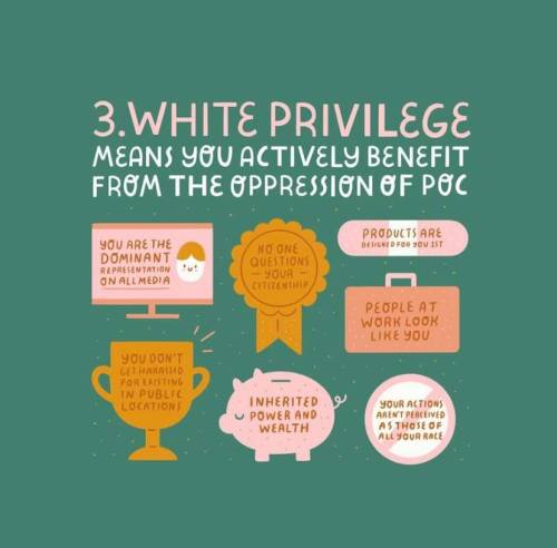 madamehearthwitch:madamehearthwitch:madamehearthwitch:A Guide to White Privilege by COURTNEYAHNDESIG
