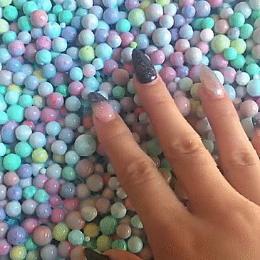 strawberriglitter: Blue Gummy Cereal