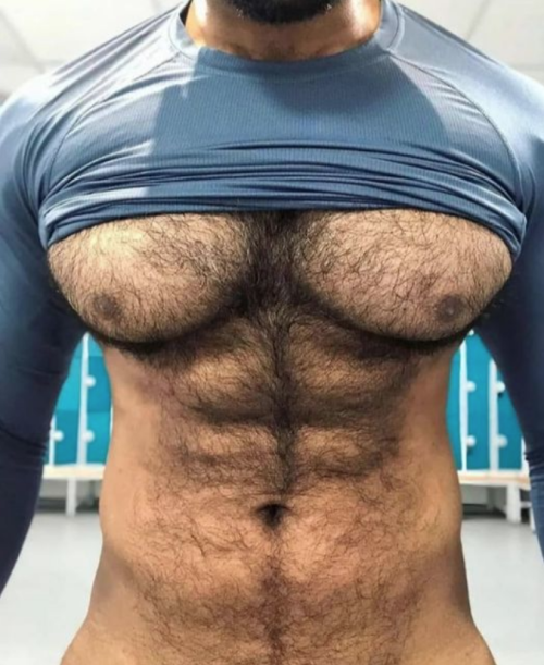 SUPER PECS POILUS !