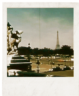 thomascookuk:  Vintage travels to Paris in the 1950s(Top left to bottom right) Eiffel