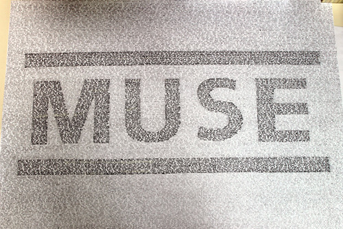 standupforwhatubelieve: Hey guys! So this is the supermassive muse lyrics poster I finally finished 
