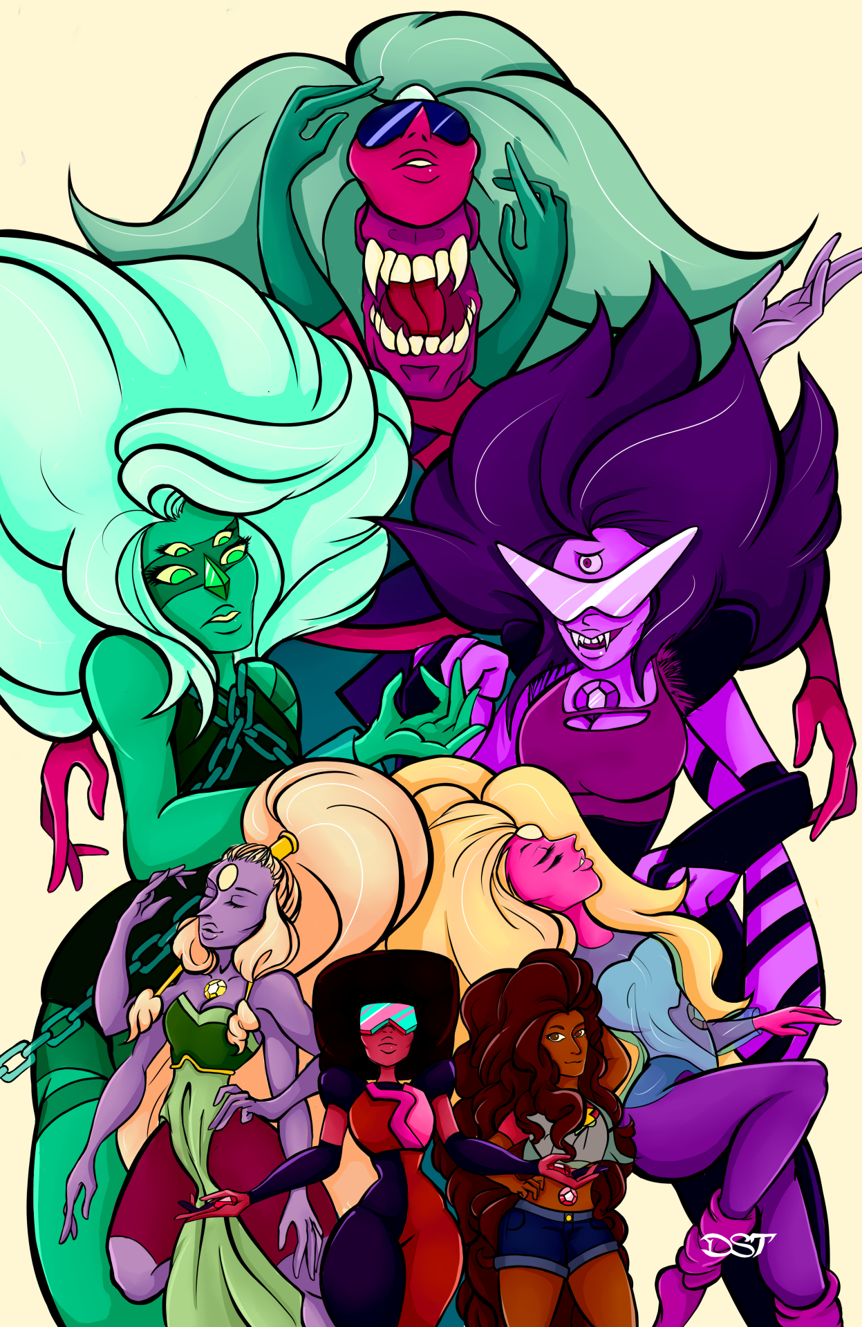 destructionator:  Steven Universe Fusions!