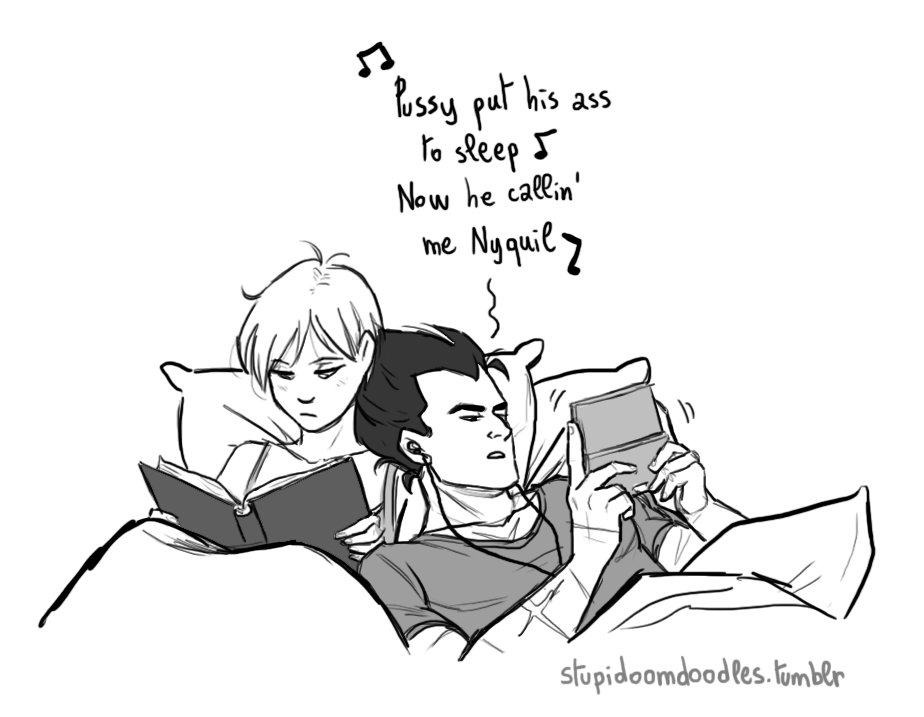 stupidoomdoodles:  remember that time we all decided anaconda by nicki minaj was