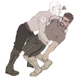 sascadet:  And then Jack dropped Gabe on the ground cause he wouldn’t let Jack kiss him Pose from this 