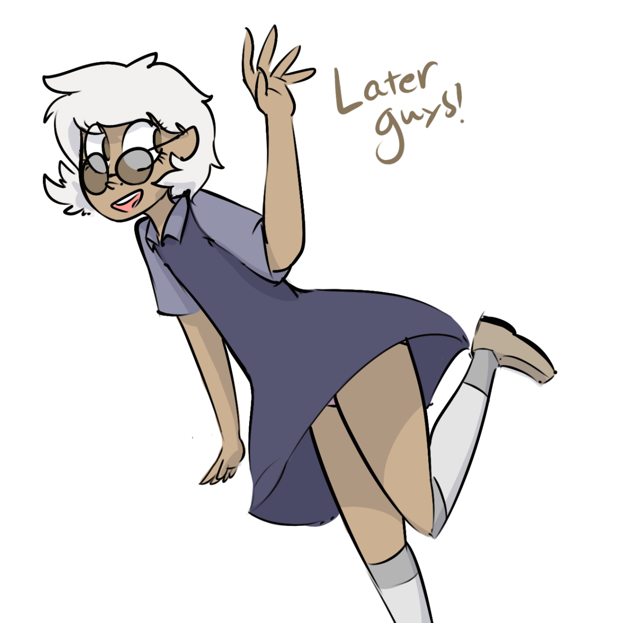 LookA humanized Squeak!Squeak is Nobby’s mothpone