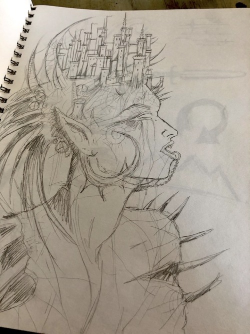 Lots of Planescape/Bloodwars sketches I did back in the 1990s for TSR when I was on staff there.Chee