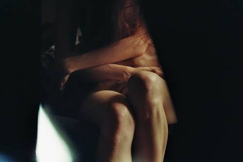 carnet-intime:    Nina Sever   Love Sequence - self selfportrait with Jakub Fluffer Magazine 