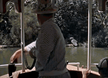 gameraboy:  Jungle Cruise skipper action!  Disneyland 1966.  See more of my Disneyland