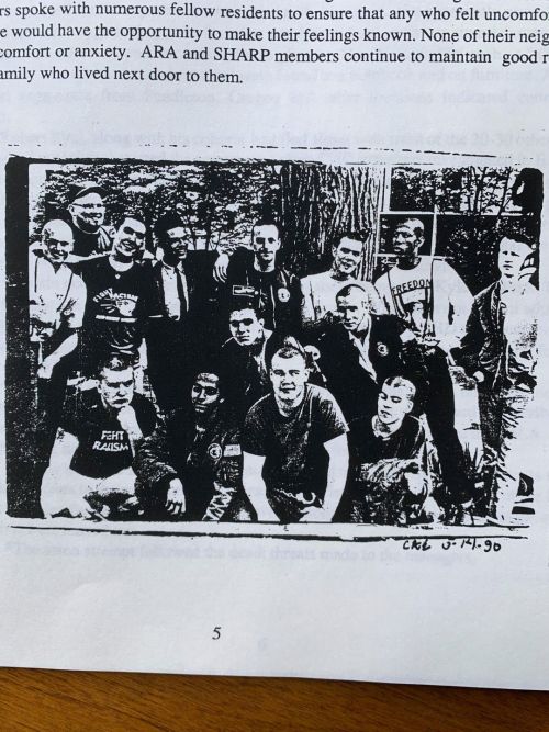 THROWBACK THURSDAY: anti-racist skinheads from Chicago & Minneapolis in Portland with members of