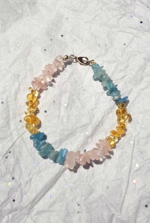 I’ve opened my Etsy at last and the LGBT+ gemstone bracelets are finally up and on sale here~ 