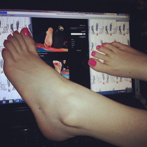 My #feet on my #footfetish #blog