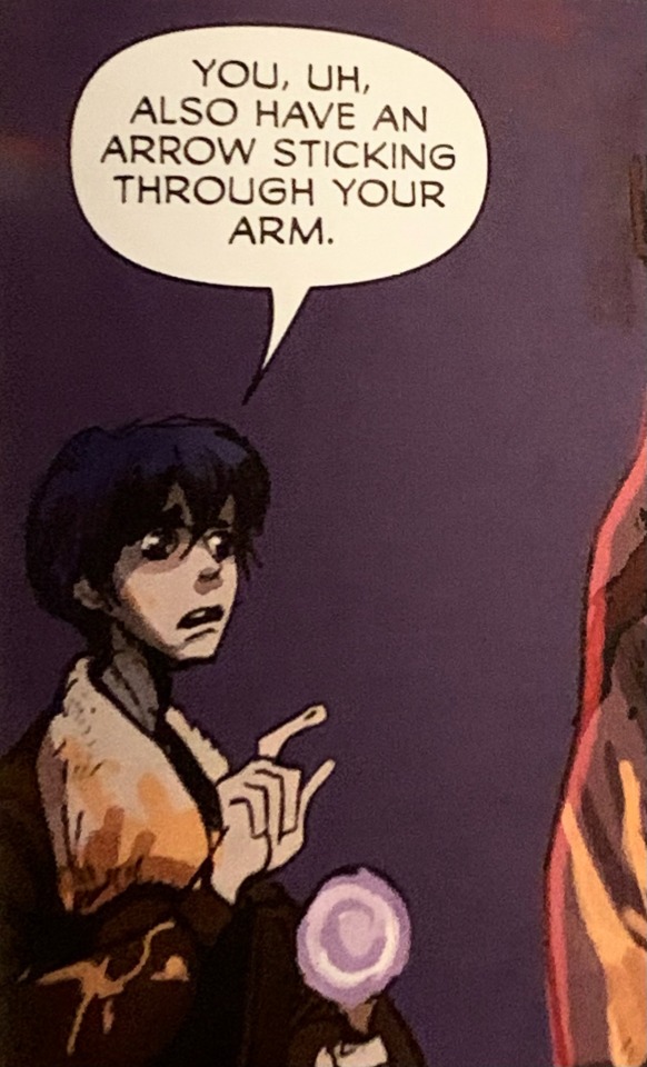 HoH Graphic Novel Nico Panels We Dont Talk About Enough!!! Look At The Boy Ever