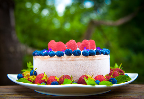 Olenko’s Raw Vegan Happy 4th of July Cake Happy Independence Day America! I made this deliciou