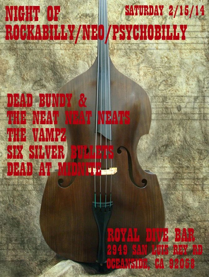 bloodonhisfangs:  thesixsilverbullets:  Tomorrow night’s show in Oceanside, CA!