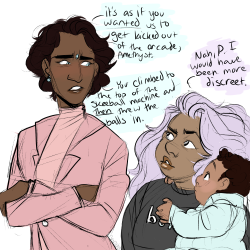 narootos:  human au pearlmethyst + steven