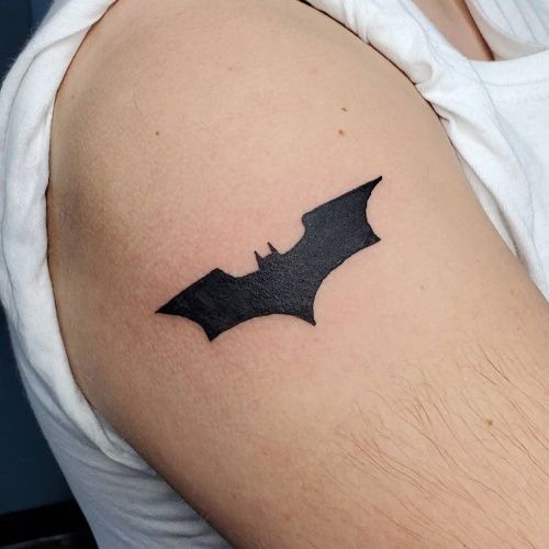 <p>He’s Batman!  Small one today at Revved Up in Castleton.   Send me your ideas!  Let’s get you in for yours! <br/>
.<br/>
#ladytattooer #thephoenix #copperphoenix #shelbyvilleindiana #indianapolistattoo #indylocal #do317 #indytattoo #waverlycolorco #fkirons #batman #thedarkknight #batmantattoo #darkknight  (at Shelbyville, Indiana)<br/>
<a href="https://www.instagram.com/p/CGBAGEJA_6w/?igshid=2fc7hjo49oqe">https://www.instagram.com/p/CGBAGEJA_6w/?igshid=2fc7hjo49oqe</a></p>