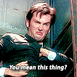 cooltennant:  Cassandra possessing the Doctor for mr-thickity-thick-thick (happy belated birthday lily!)