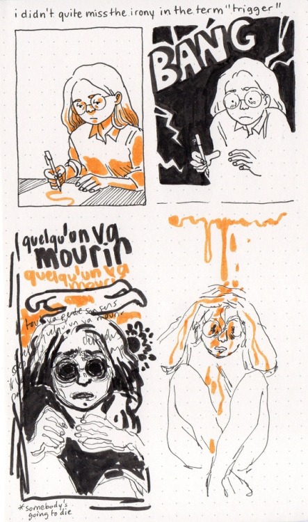 margautshorjian - a little comic about trauma with the meta ending...