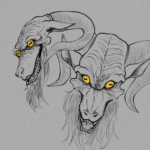 One Of The Many Things That Bothered Me About Moro Was That He Didn't Look Goaty Enough. (I Honestly