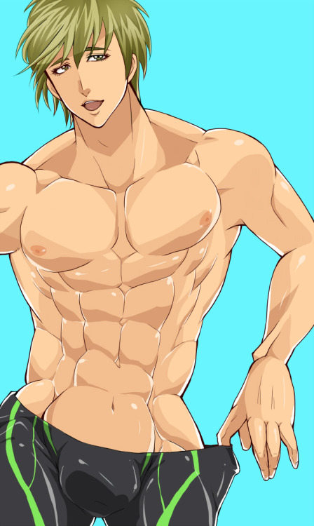swimmermatsuoka:  Tachibana Makoto| Via. Pixiv | Artist: Chii Bran  (via TumbleOn)