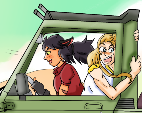 magicalswordgirls: “Catra, slow down! We’re gonna run out of gas!” “That&rsq