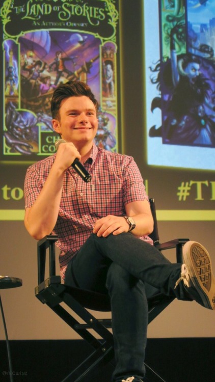 Chris Colfer TLOS 6 book signing Brookline, MA