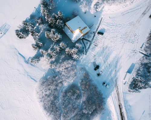 thisherelight:I’ve been patiently waiting for hoarfrost since i bought my drone. friday it came and 