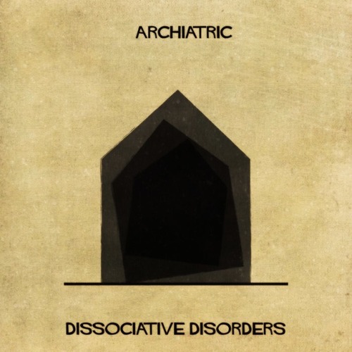 Using Architecture To Explain 16 Mental Illnesses And Disorders. Archiatric by Federico Babina.