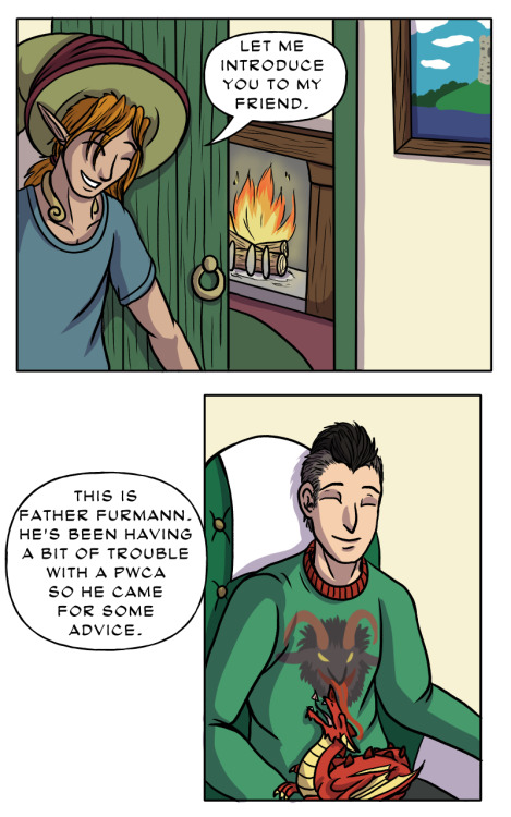 mythicmayhemcomic:Hope you all had a fantastic holiday! Here is the fun crossover special featuring 