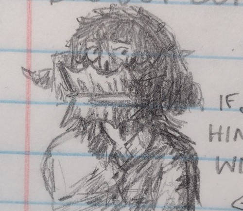 Not Saw Related At All, Except That I Drew Him In The Reverse Beartrap. Who Wants To See My Stupid Gargoyle